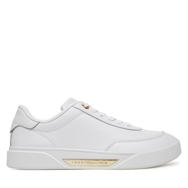 Sneakersy Tommy Hilfiger FW0FW08682 Biały - kobiece