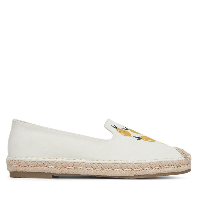Espadryle DeeZee MXCR-229 Biały - kobiece