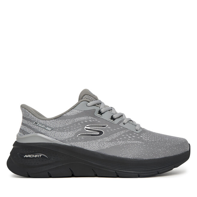 Sneakersy Skechers Arch Fit 3.0 233400/GYBK Szary - męskie