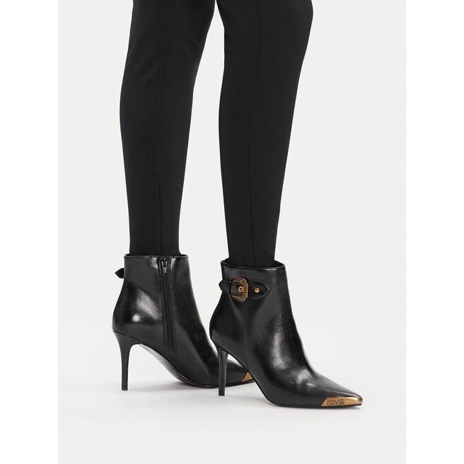 Botki Versace Jeans Couture 79VA3S57 Czarny - kobiece