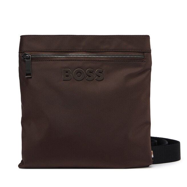 Saszetka BOSS Catch 3.0 50567864 Brązowy ciemny -