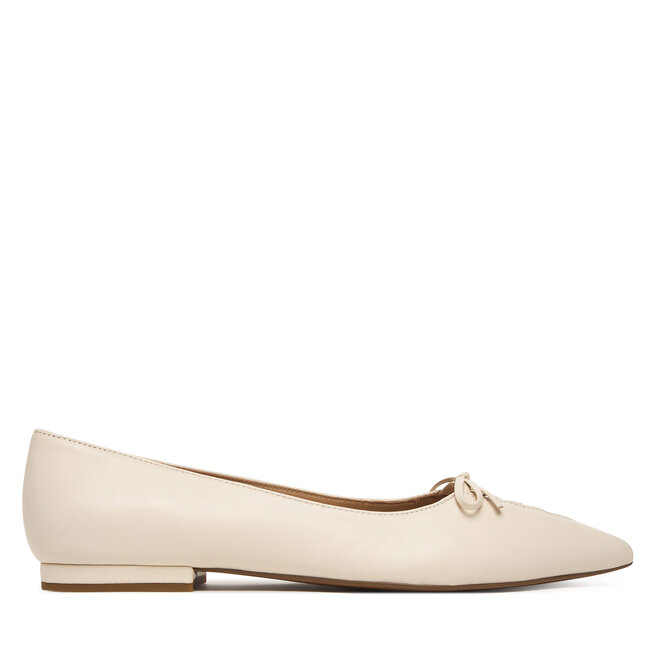 Baleriny LAUREN RALPH LAUREN 802P06376003 Biały -