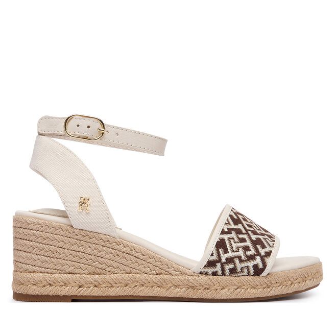 Espadryle Tommy Hilfiger Th Mid Espad FW0FW09519 Brązowy - kobiece