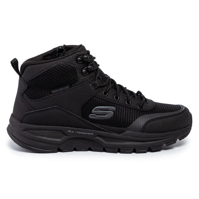 Trapery Skechers Woodrock 51705/BBK Czarny - męskie
