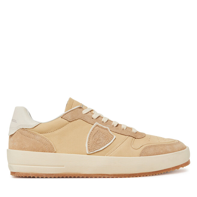 Sneakersy Philippe Model A009637 VNLU WX15 Beżowy - męskie