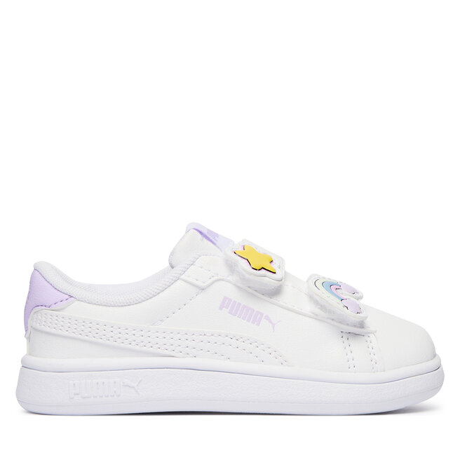 Sneakersy Puma Puma Smash 3.0 Badges V Inf 397287 10 Biały - dziewczęce