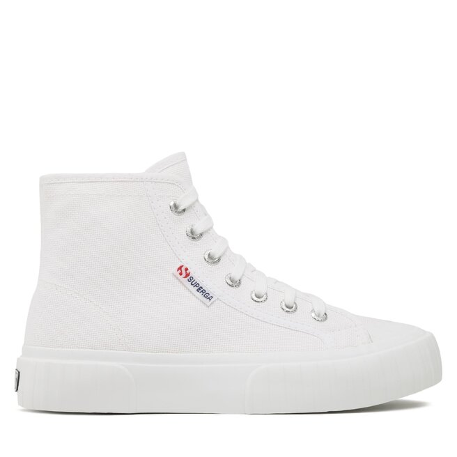 Trampki Superga 2696 Stripe S112I9W Biały - kobiece
