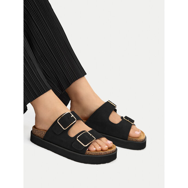 Klapki DeeZee CEO-LB-P2181 Czarny -