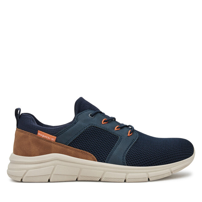 Sneakersy Bugatti 345-AFA65-6900 Granatowy - męskie