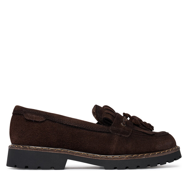 Loafersy Tamaris 1-24716-47 Brązowy - kobiece