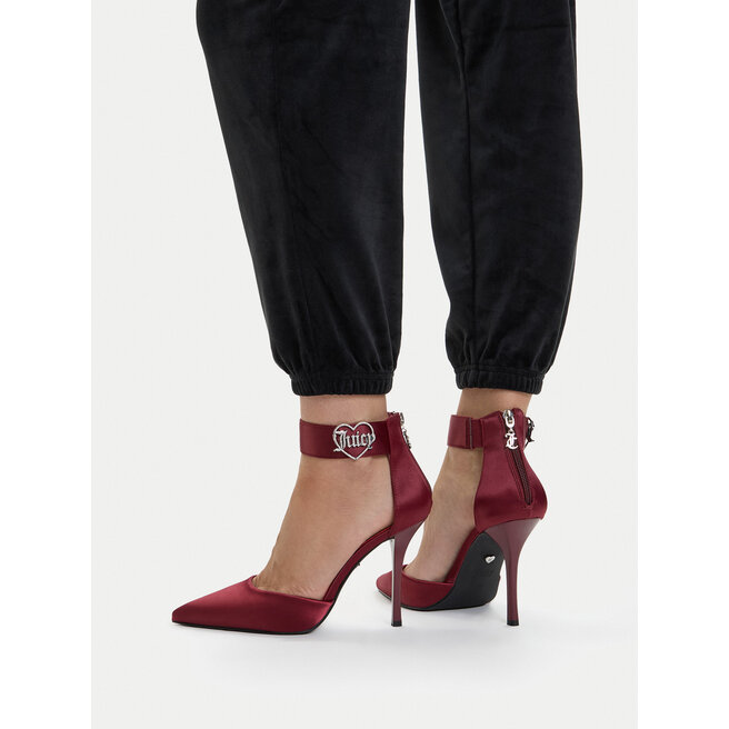 Szpilki Juicy Couture EO-LH24018-2A Bordowy - kobiece
