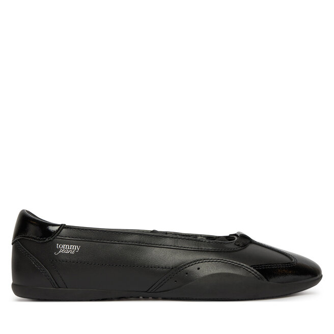 Baleriny Tommy Hilfiger Tjw Ballet Sneaker EN0EN03169 Czarny -