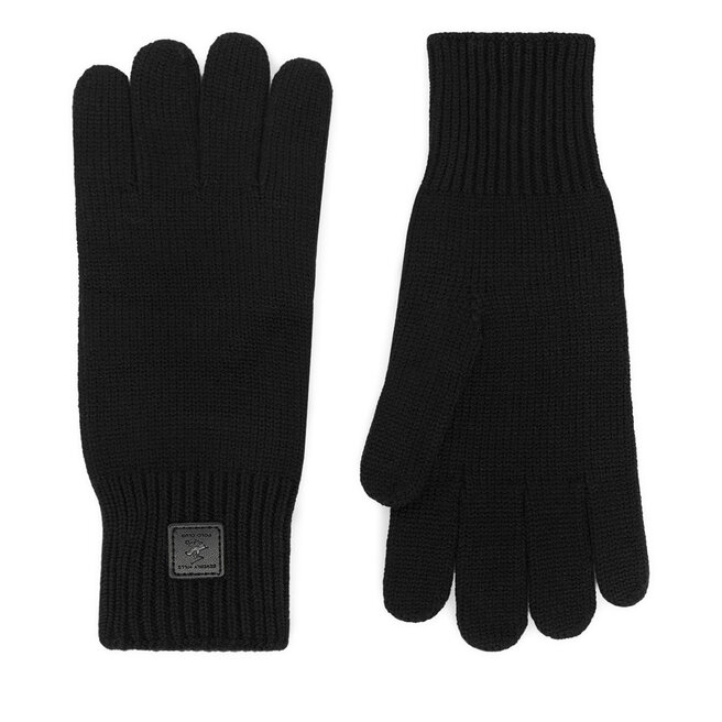 Rękawiczki Beverly Hills Polo Club CWBEO-BHPC-M6-001-AW26 Czarny - męskie
