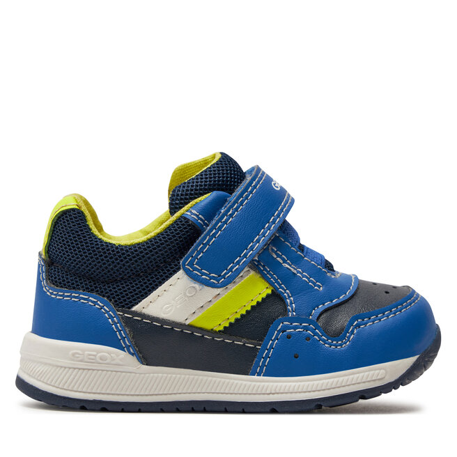 Sneakersy Geox B Rishon B. A B250RA 0BC14 C4502 Niebieski - chłopięce