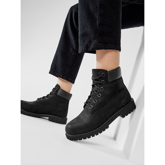 Trapery Timberland 6In Prem 12907/TB0129070011 Czarny - kobiece