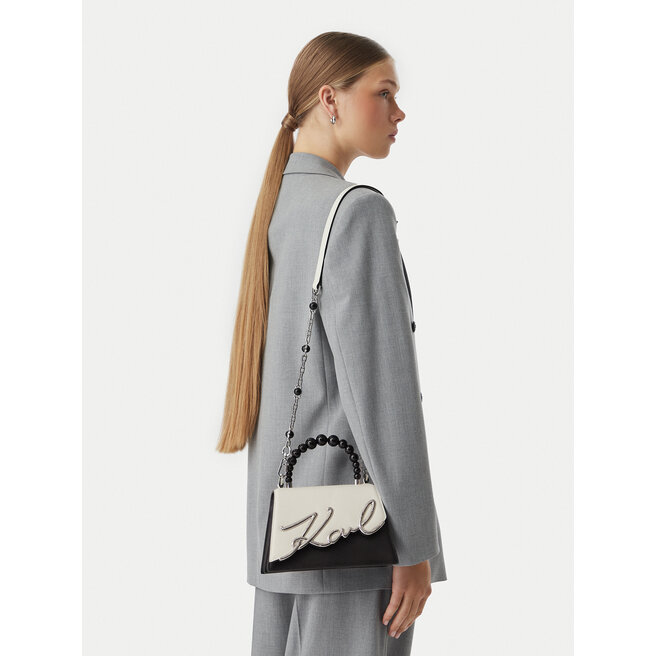 Torebka KARL LAGERFELD B3W30015 Biały -