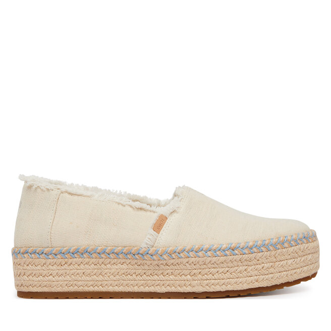 Espadryle Toms Valencia 10023057 Beżowy - kobiece