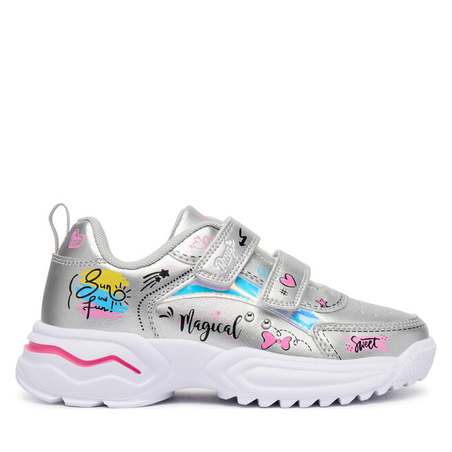 Sneakersy Primigi AVANT 1467100 Srebrny - dziewczęce