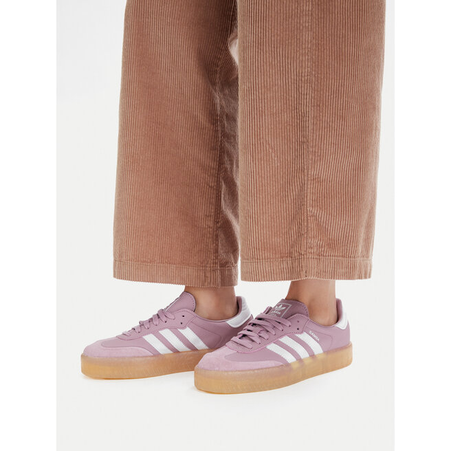 Sneakersy adidas Sambae KI2150 Różowy - kobiece