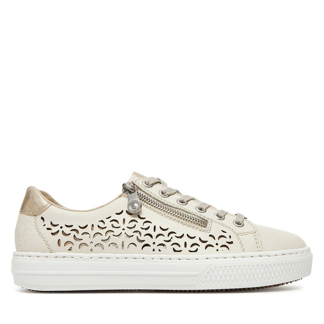 Sneakersy Rieker L5904-60 Beżowy - kobiece
