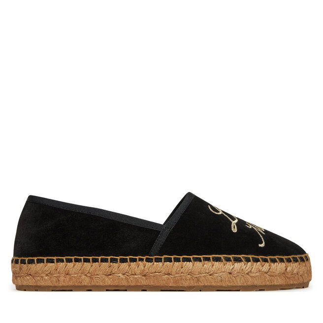Espadryle LOVE MOSCHINO JA10272G0MIG0000 Czarny - kobiece