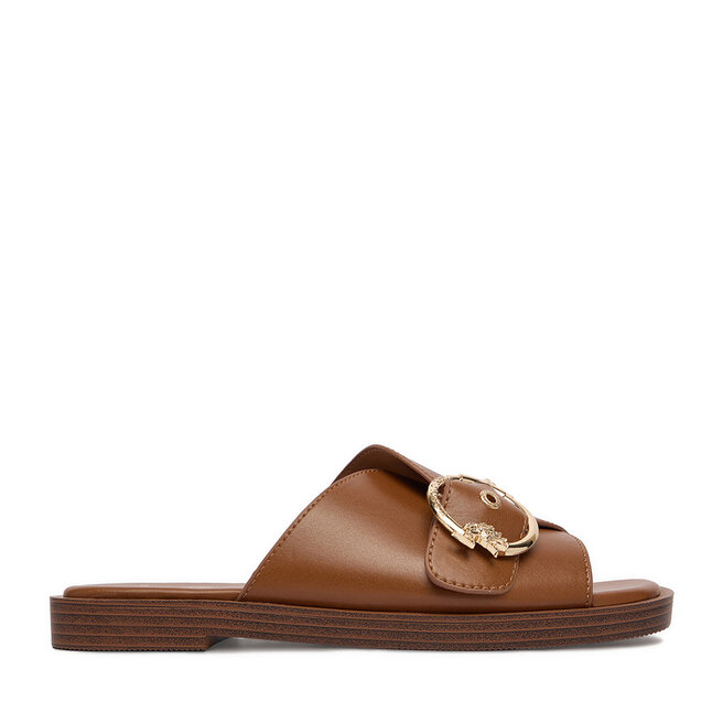 Klapki U.S. Polo Assn. EO-MARINA002W/6Y1 Brązowy -