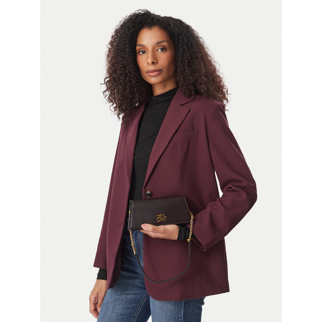 Torebka KARL LAGERFELD B4W30280 Brązowy ciemny -