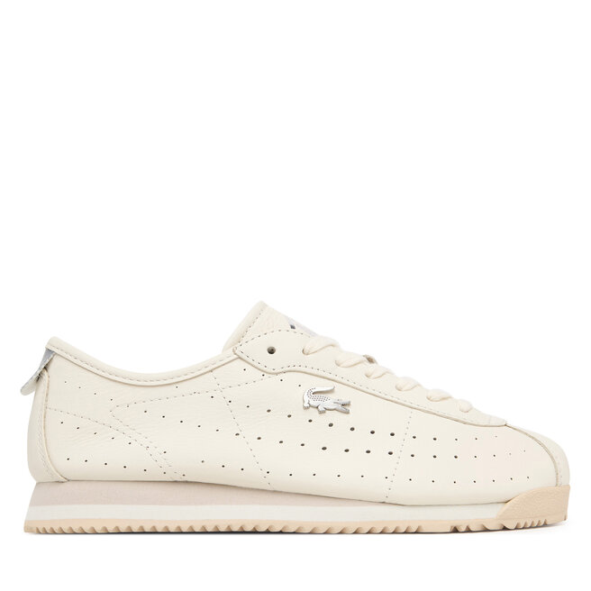 Sneakersy Lacoste Club Low 52SFA0025 Kremowy - kobiece