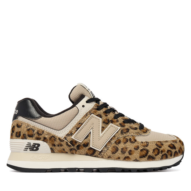 Sneakersy New Balance W574PN Brązowy - kobiece