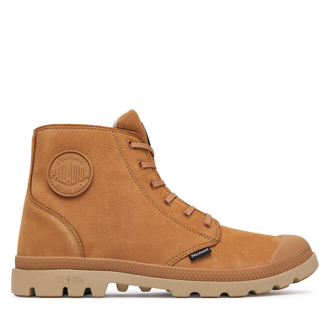 Trapery Palladium Pampa Lite+ Zip Wp+ 79577-252-M Brązowy - kobiece
