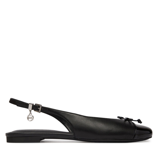 Baleriny MICHAEL Michael Kors Piper Sling 40S6PIFP2L Czarny -