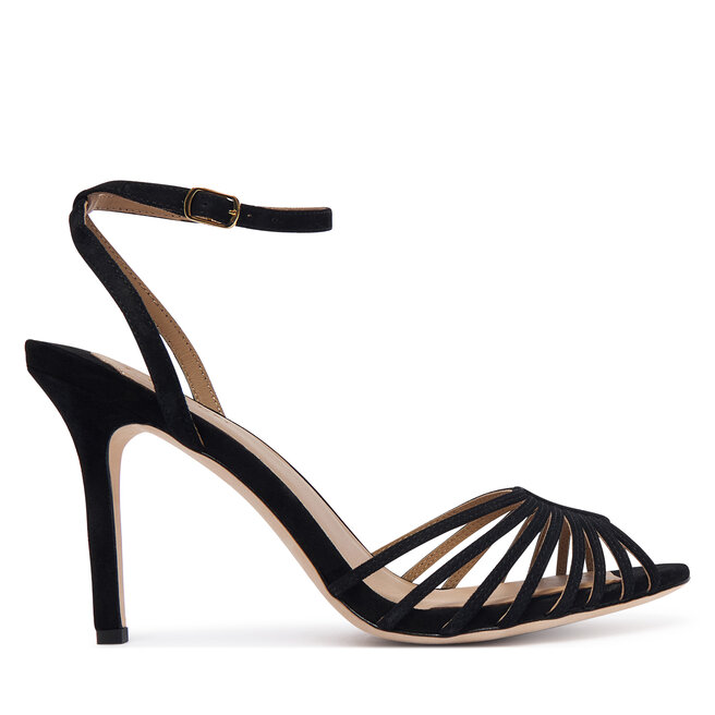 Sandały LAUREN RALPH LAUREN 802P15738001 Czarny - kobiece