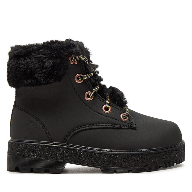 Trapery Skechers Street Glitz 310952L Czarny - dziewczęce