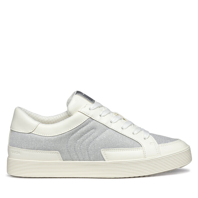 Sneakersy Geox D Blomiee D466HB 0LYBC C1094 Srebrny - kobiece