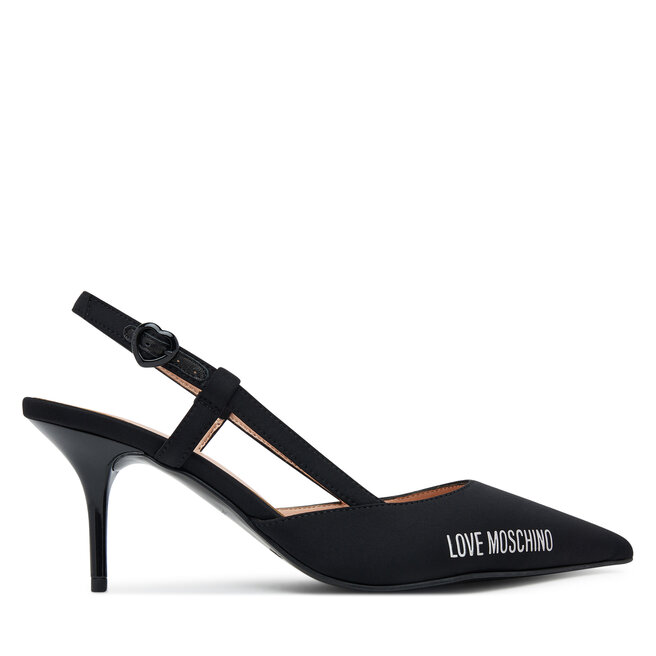 Szpilki LOVE MOSCHINO JA10267G1NIMX00040 Czarny - kobiece
