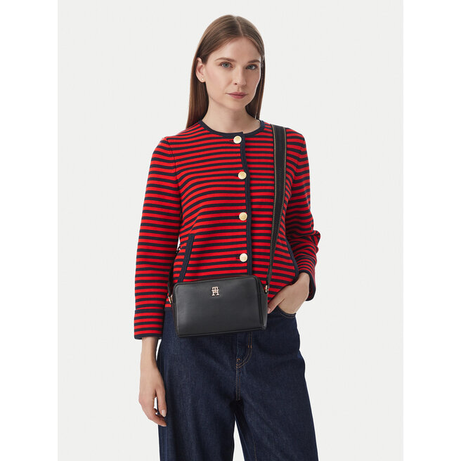 Torebka Tommy Hilfiger Th Joy Camera Bag AW0AW19060 Czarny -