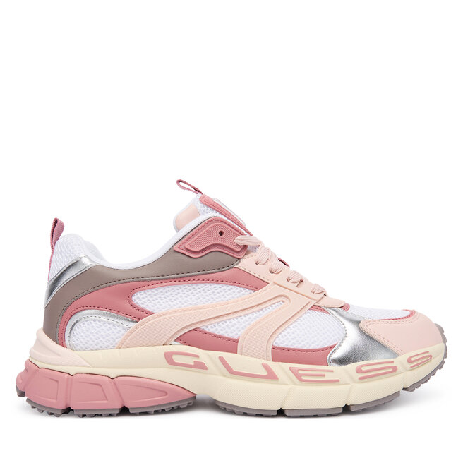 Sneakersy Guess FLFBVL ELE12 Różowy - kobiece