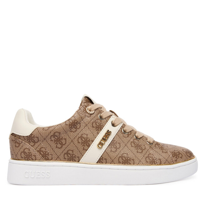 Sneakersy Guess FLFBTZ FAL12 Beżowy - kobiece