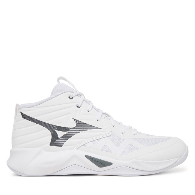 Buty halowe Mizuno Wave Momentum Pro Mid V1GA2545 Biały - męskie