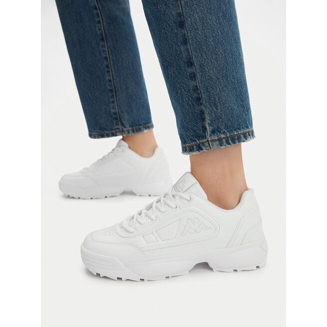 Sneakersy Kappa CEOWB-SS24-3CK06 Biały - kobiece