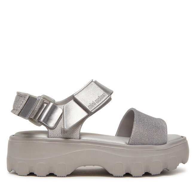 Sandały Melissa Melissa Kick Off Sandal Inf 35692 Srebrny - dziewczęce