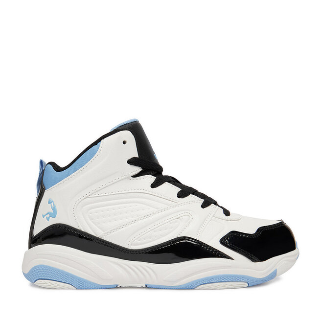 Buty do koszykówki SHAQ C-SHAQNOTIZE AQ95000B-WBL Biały - dziecięce