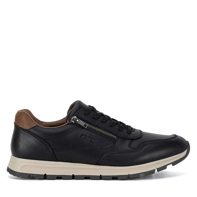 Sneakersy Rieker B0504-00 Czarny - męskie
