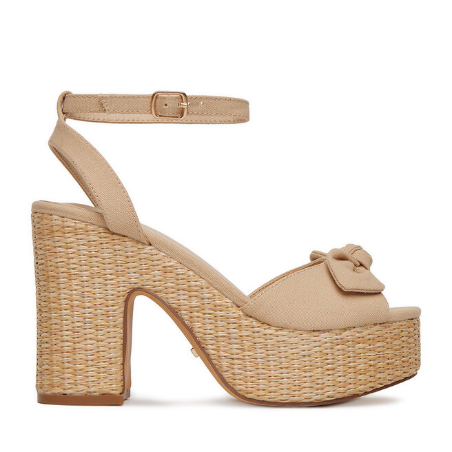 Espadryle DeeZee RT2206125 Beżowy - kobiece