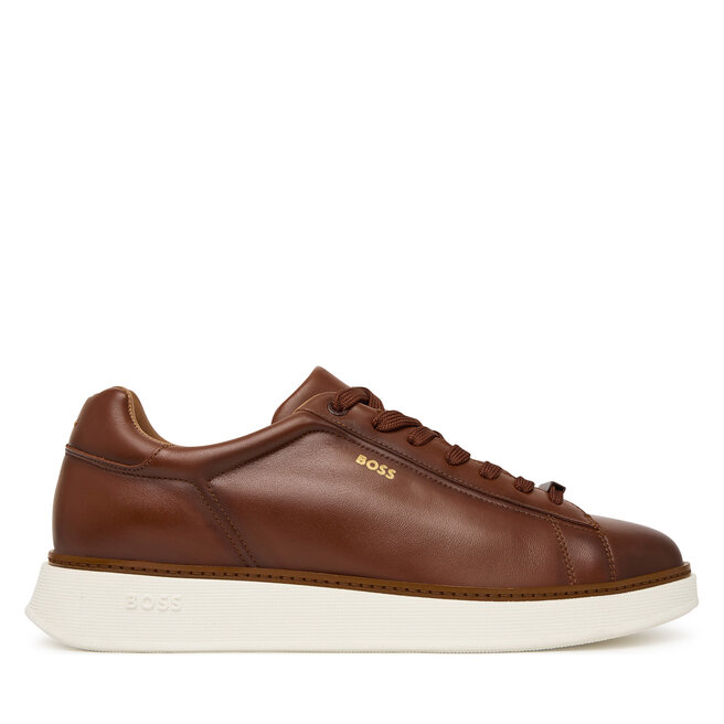 Sneakersy BOSS Bulton  50568773 Brązowy - męskie