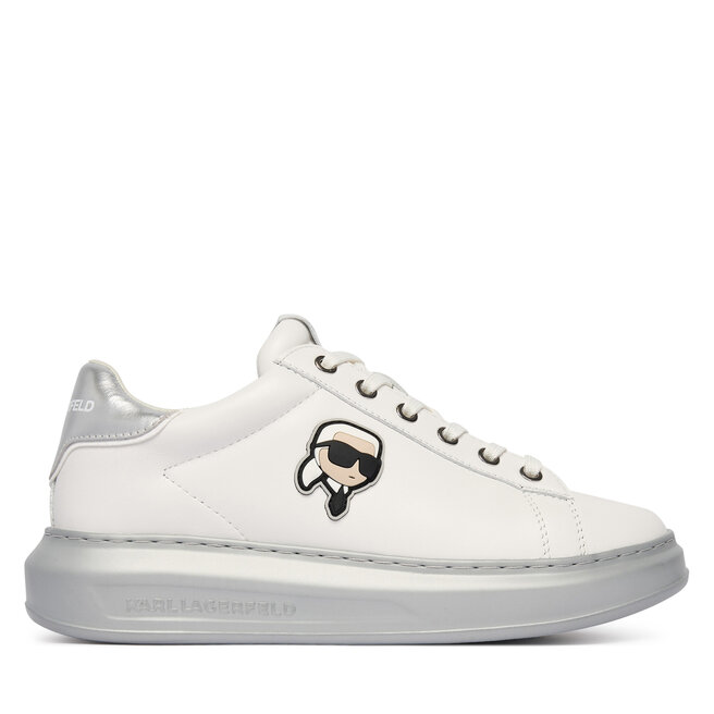 Sneakersy KARL LAGERFELD KL62530P Biały - kobiece