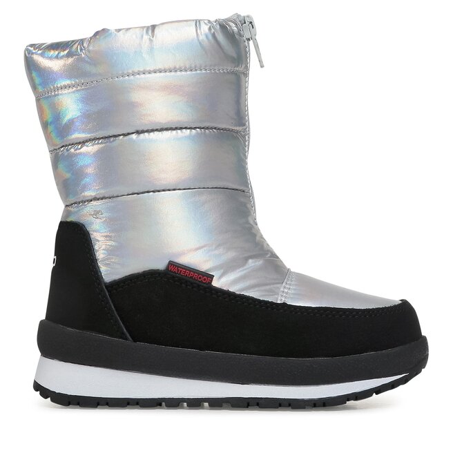 Śniegowce CMP Kids Rae Snow Boots Wp 39Q4964 Srebrny - dziewczęce