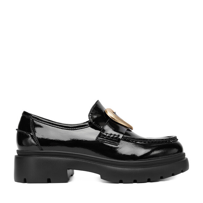 Loafersy Eva Minge EO-ENNA-02 Czarny - kobiece