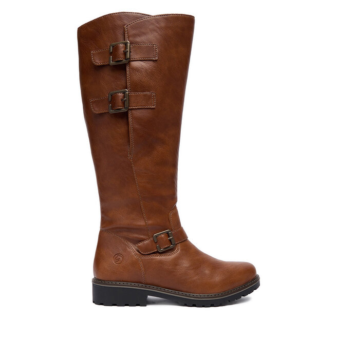 Kozaki Remonte CEO-R6590-22 Brązowy - kobiece