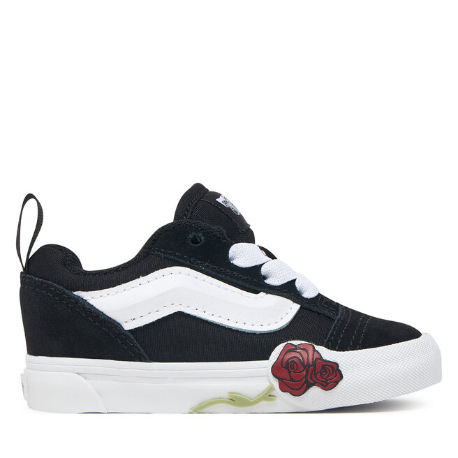 Tenisówki Vans Knu Skool Elastic Lace Ro VN000Y1ZBA21 Czarny - dziewczęce
